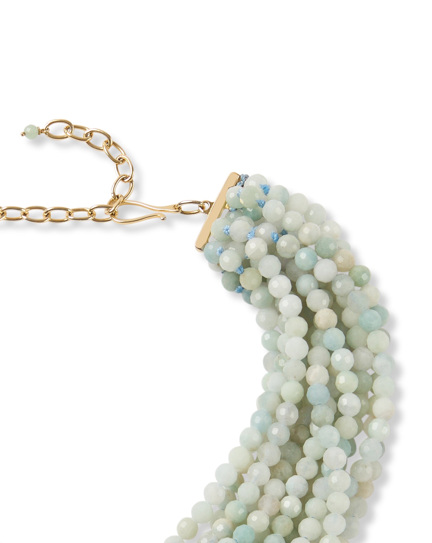 lOrnella collana in acquamarina