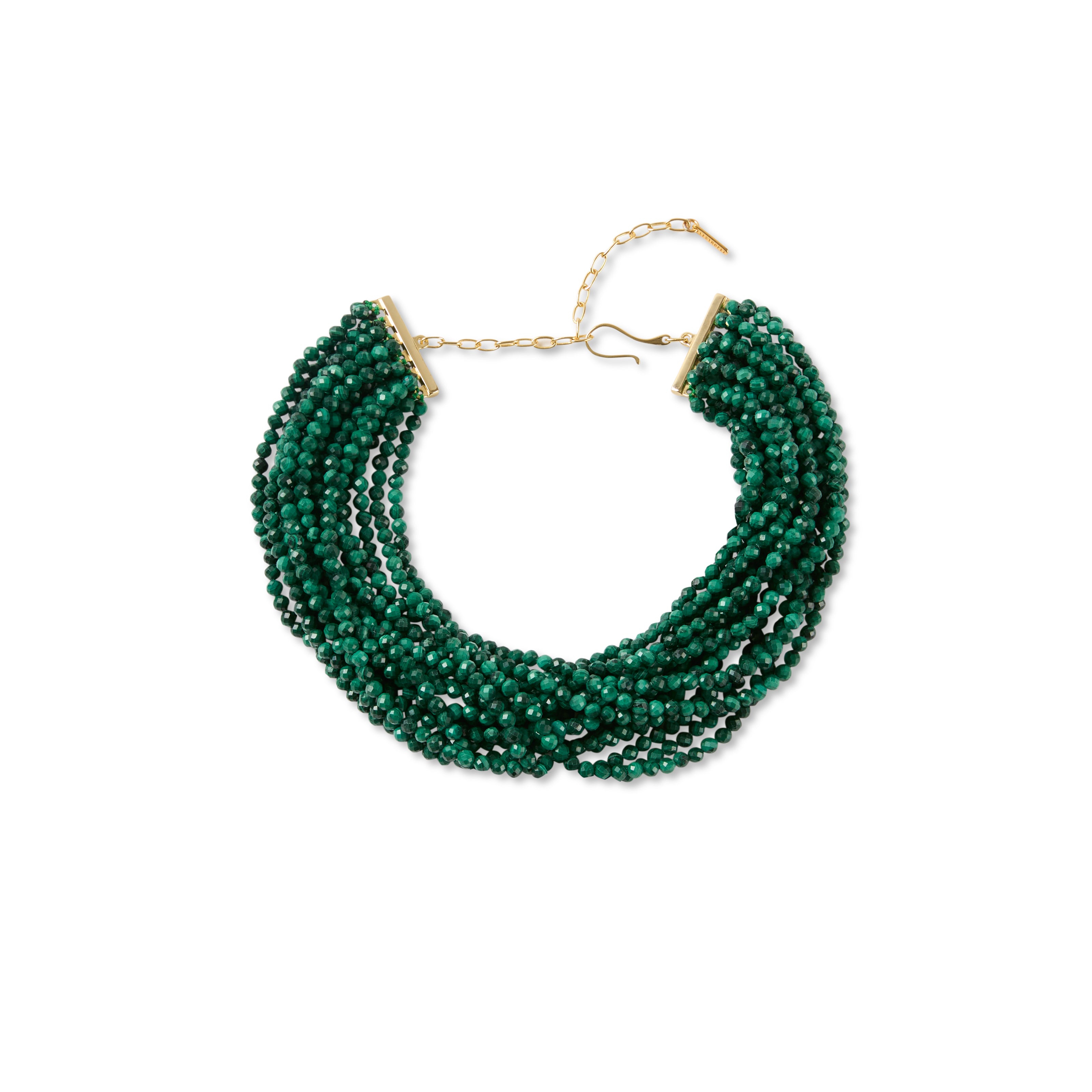 LaGnocchetta collana in malachite