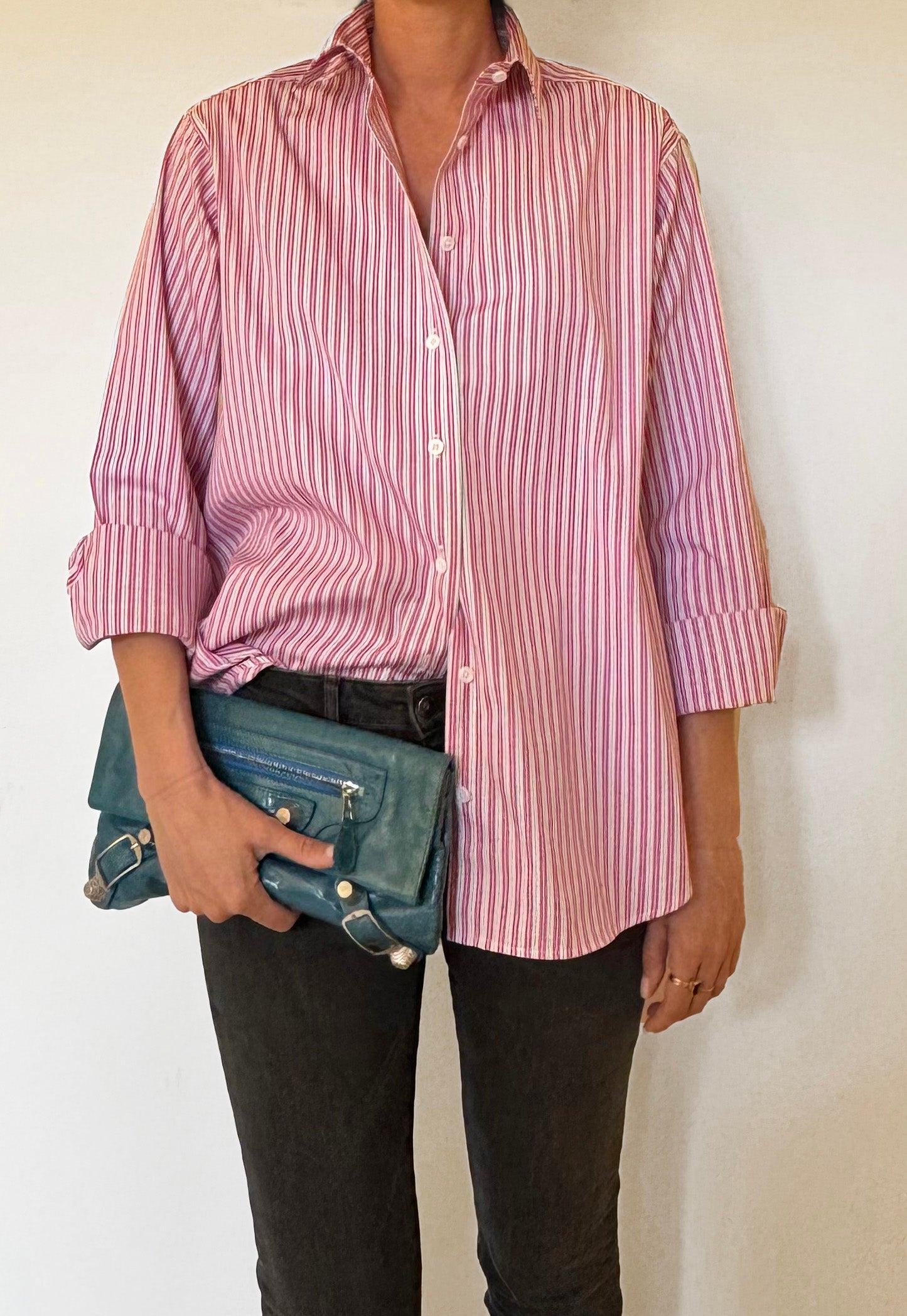 Camicia Lamentana in cotone a righe