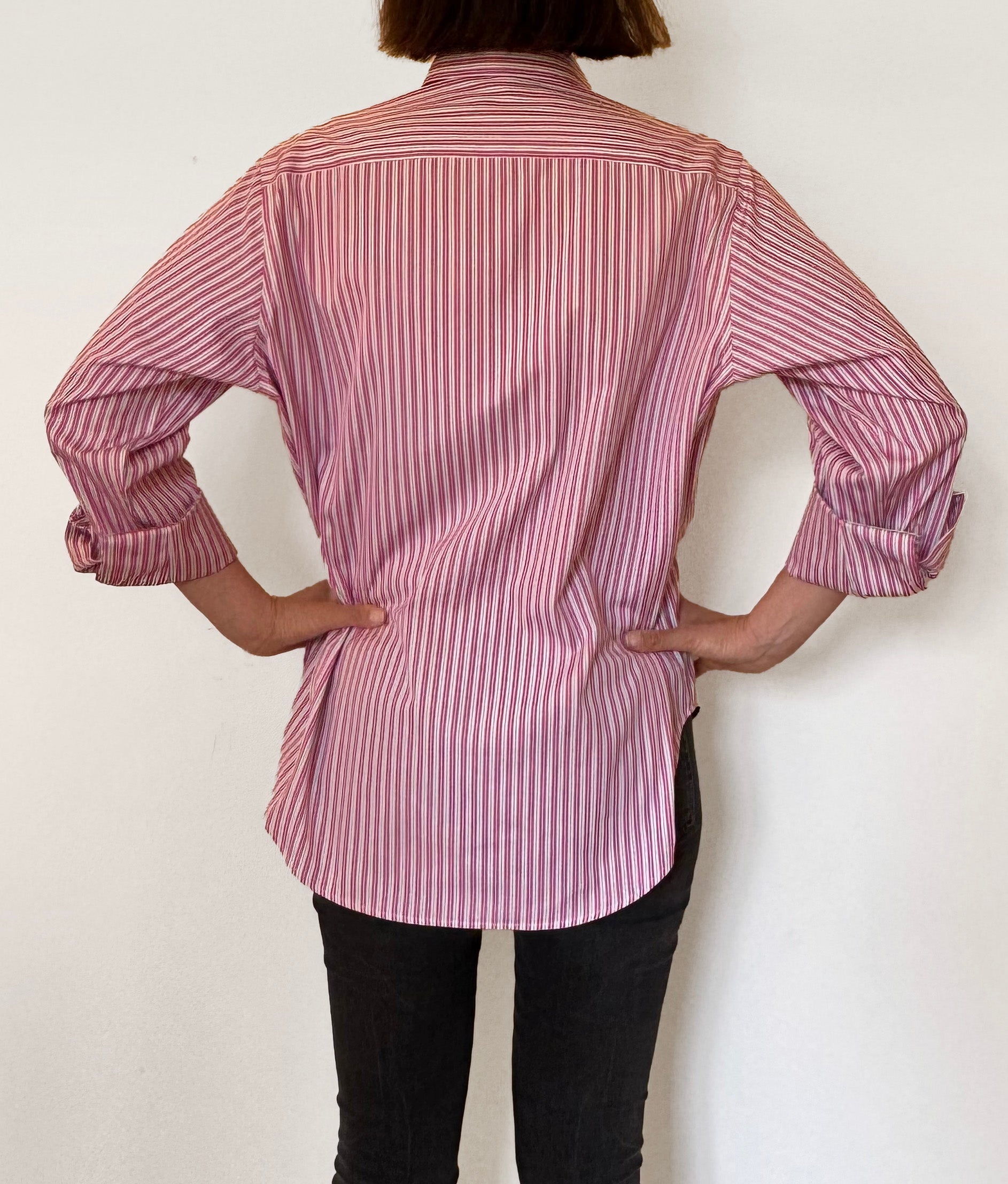 Camicia Lamentana in cotone a righe