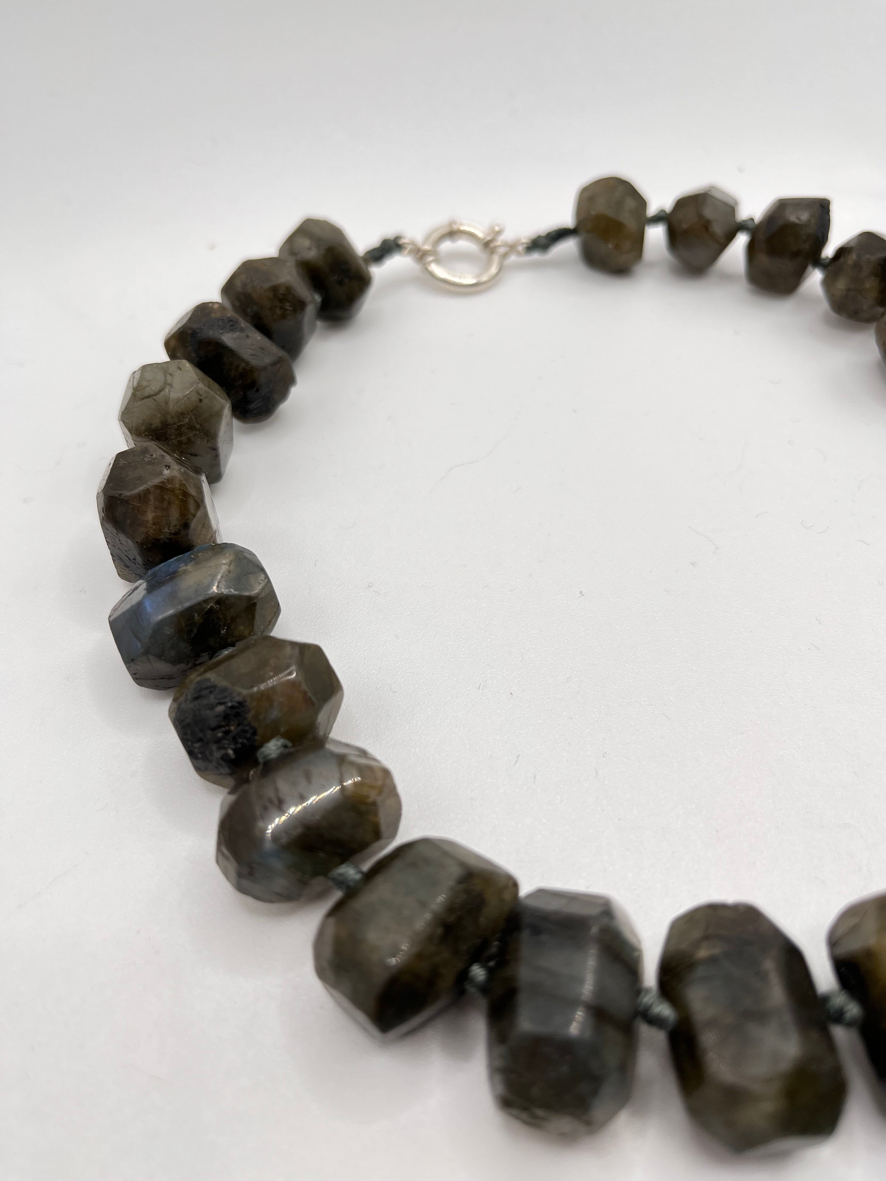 LaMina collana in labradorite