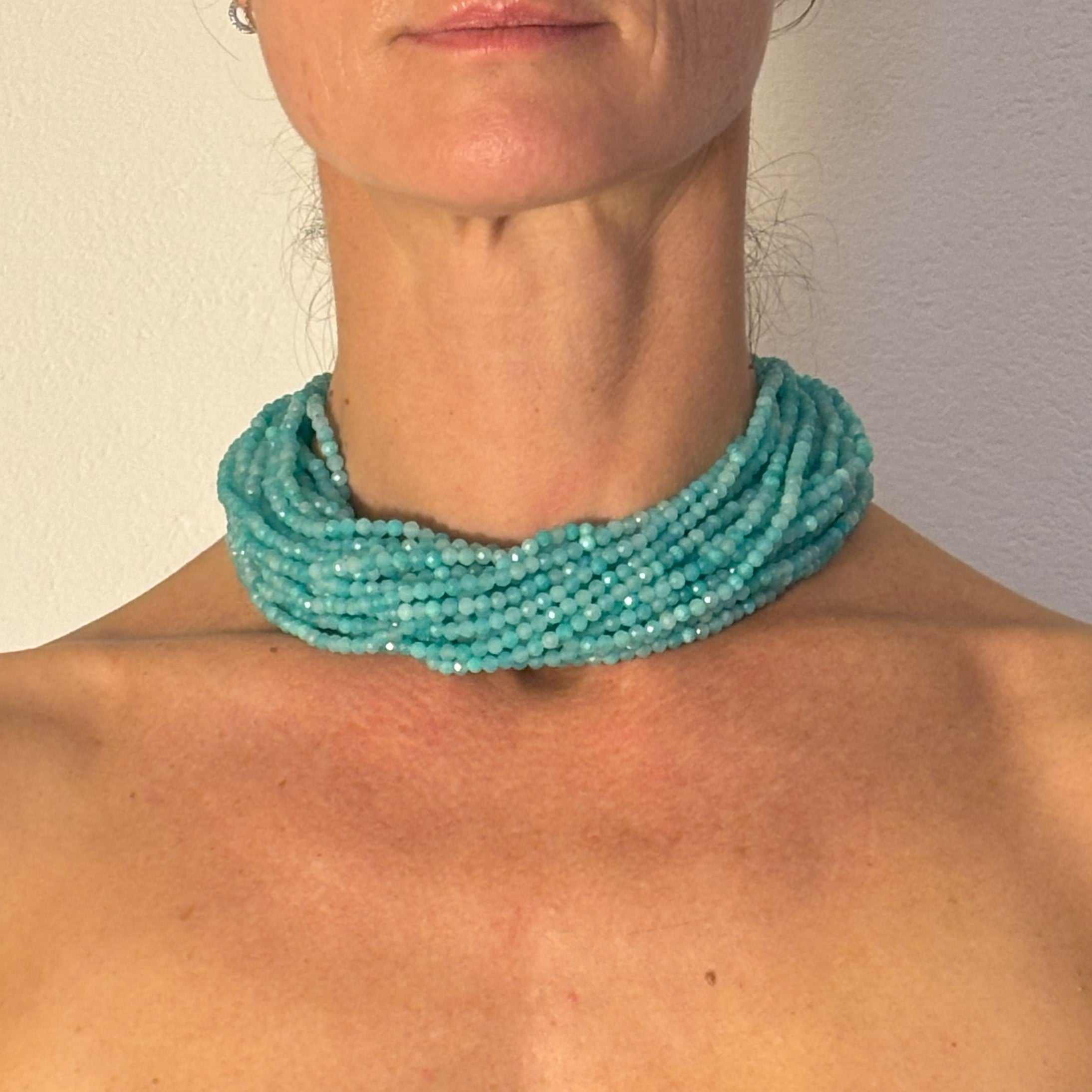 LaCate collana in amazzonite