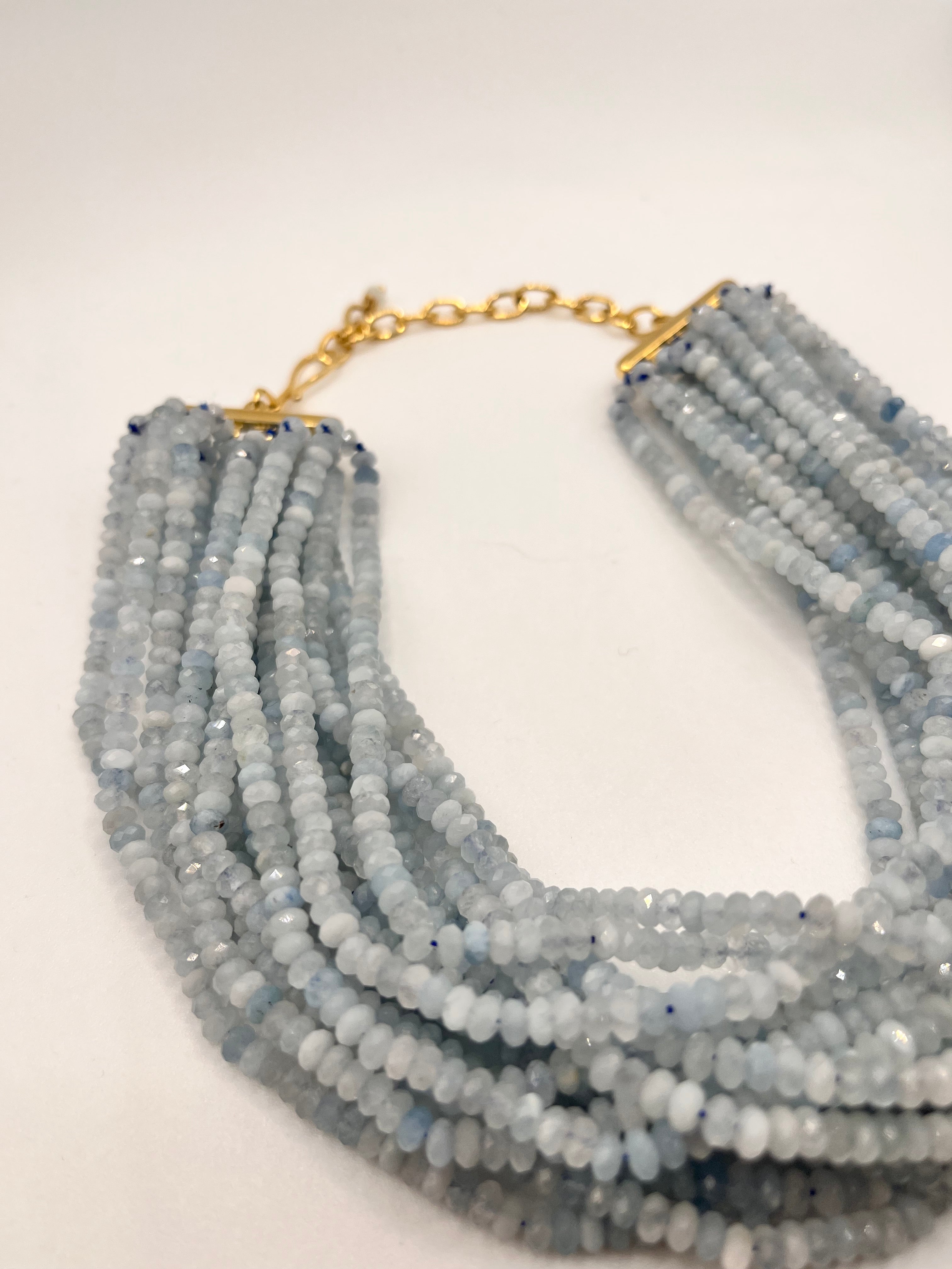 LaGnocchetta collana in acquamarina