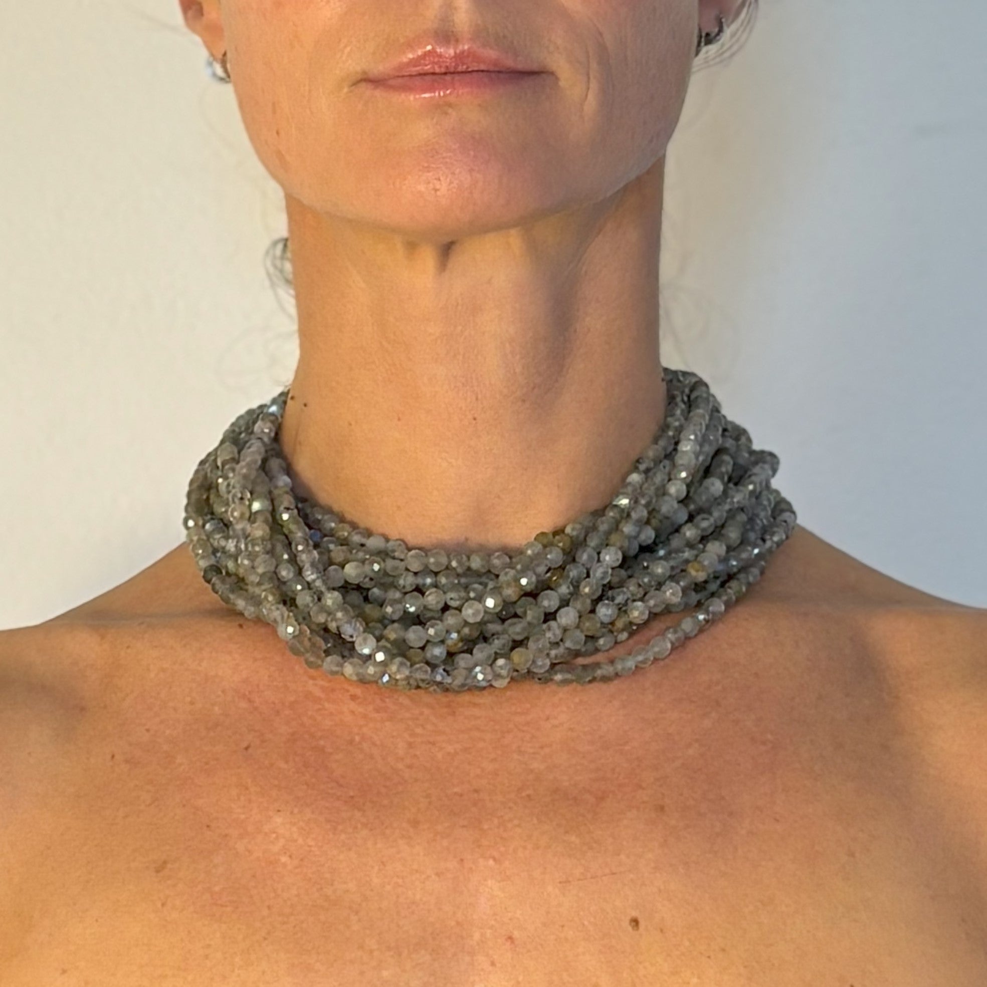 LaCate collana in labradorite