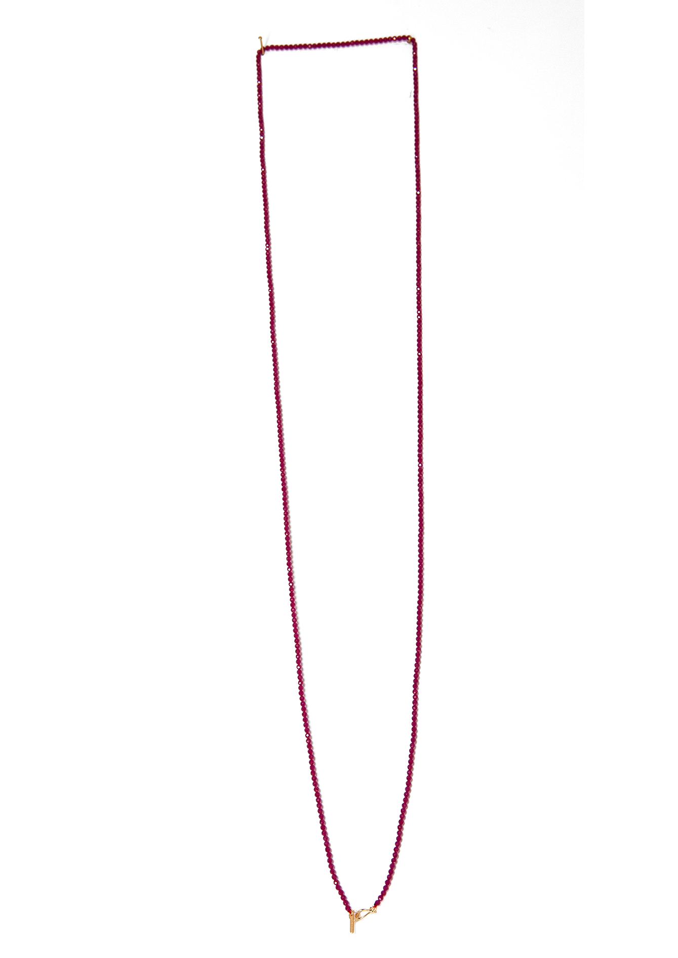 LaSissi collana in corindone fucsia