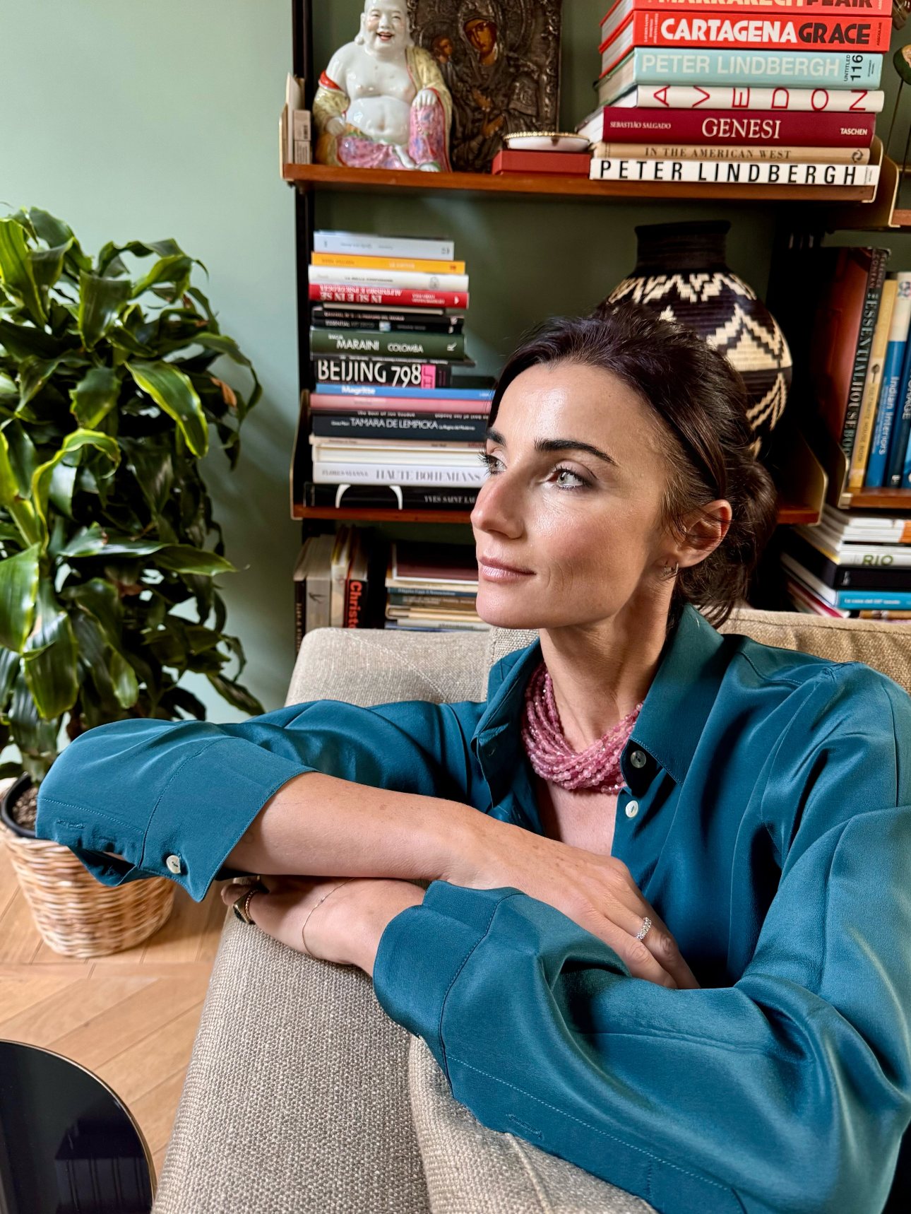 lOrnella collana in quarzo strawberry