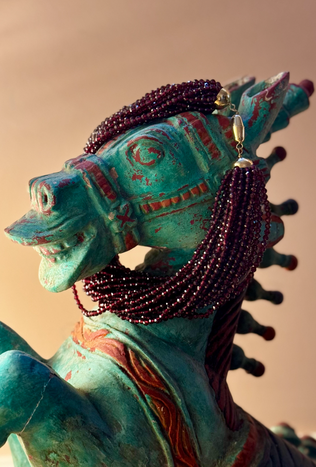 LaCate collana in granato