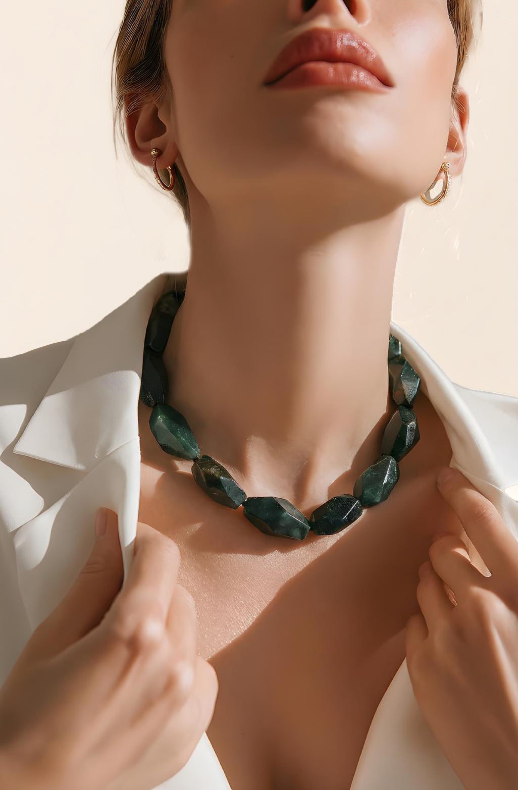 LaMina collana in agata indiana