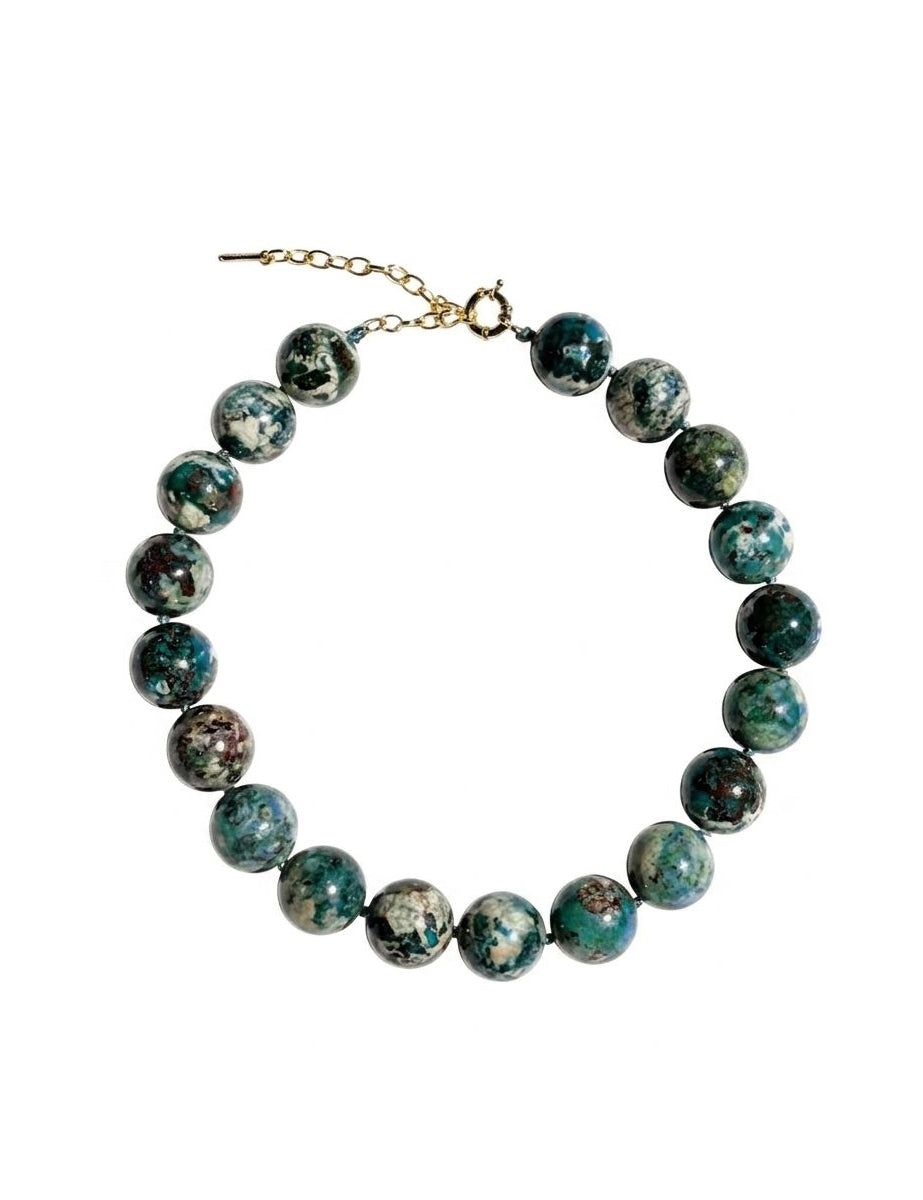 LaGina collana in Chrysocolla