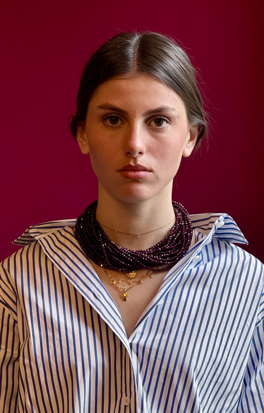 LaCate collana in granato