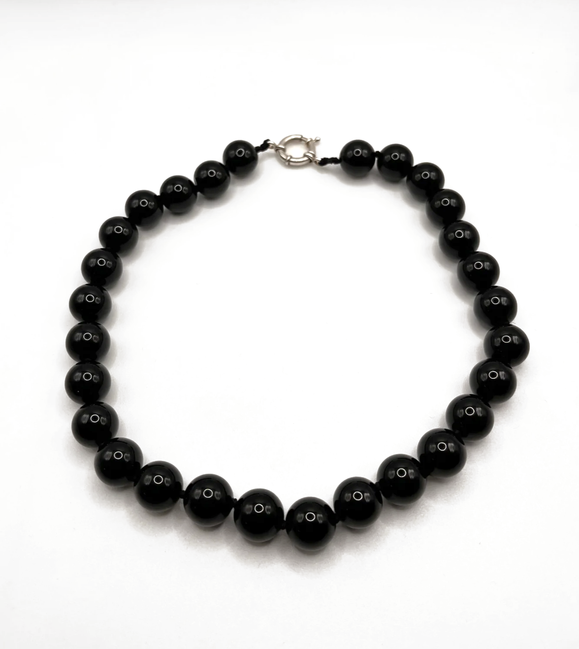 LaGina collana in agata nera