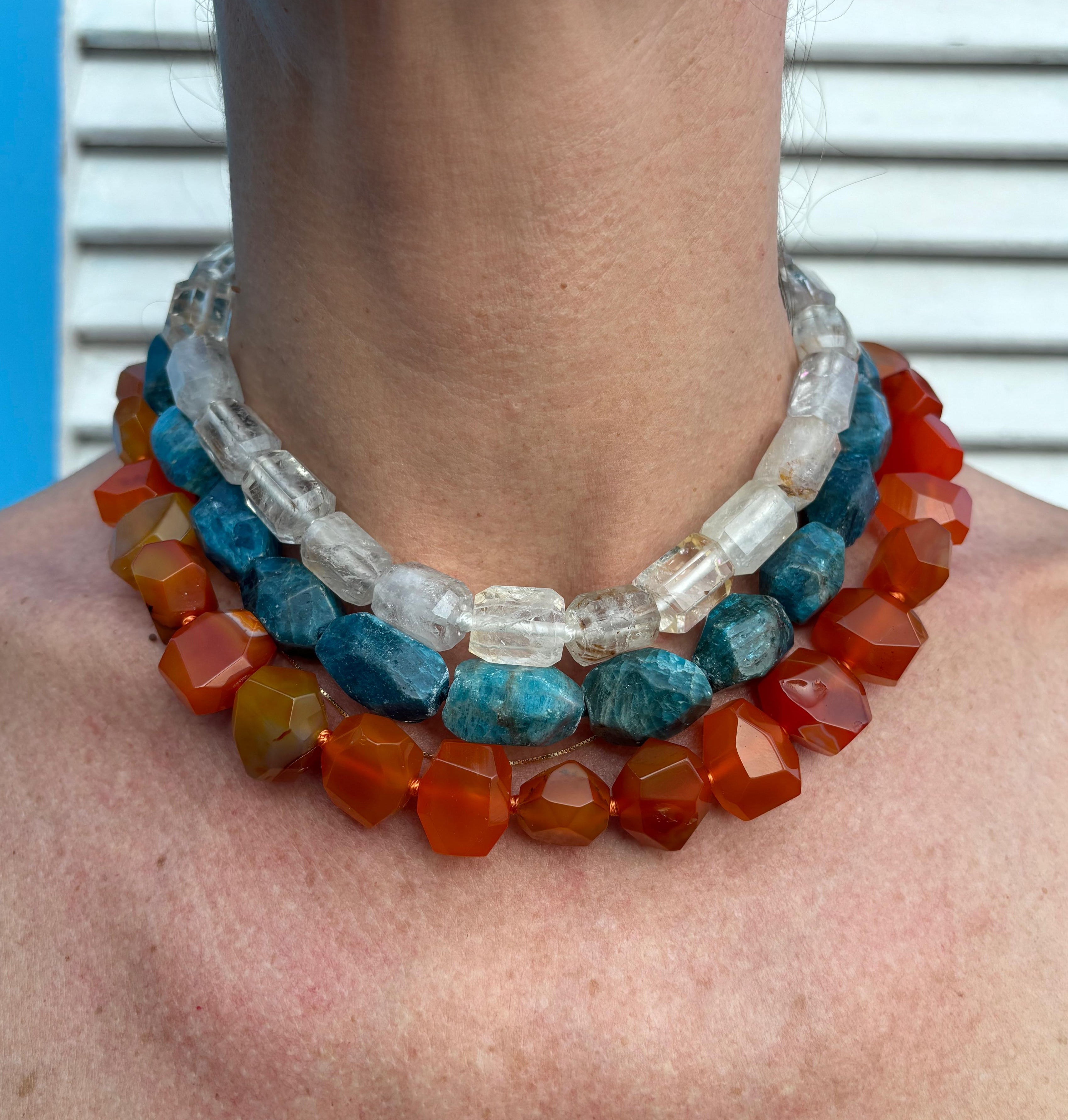 LaMina collana in corniola