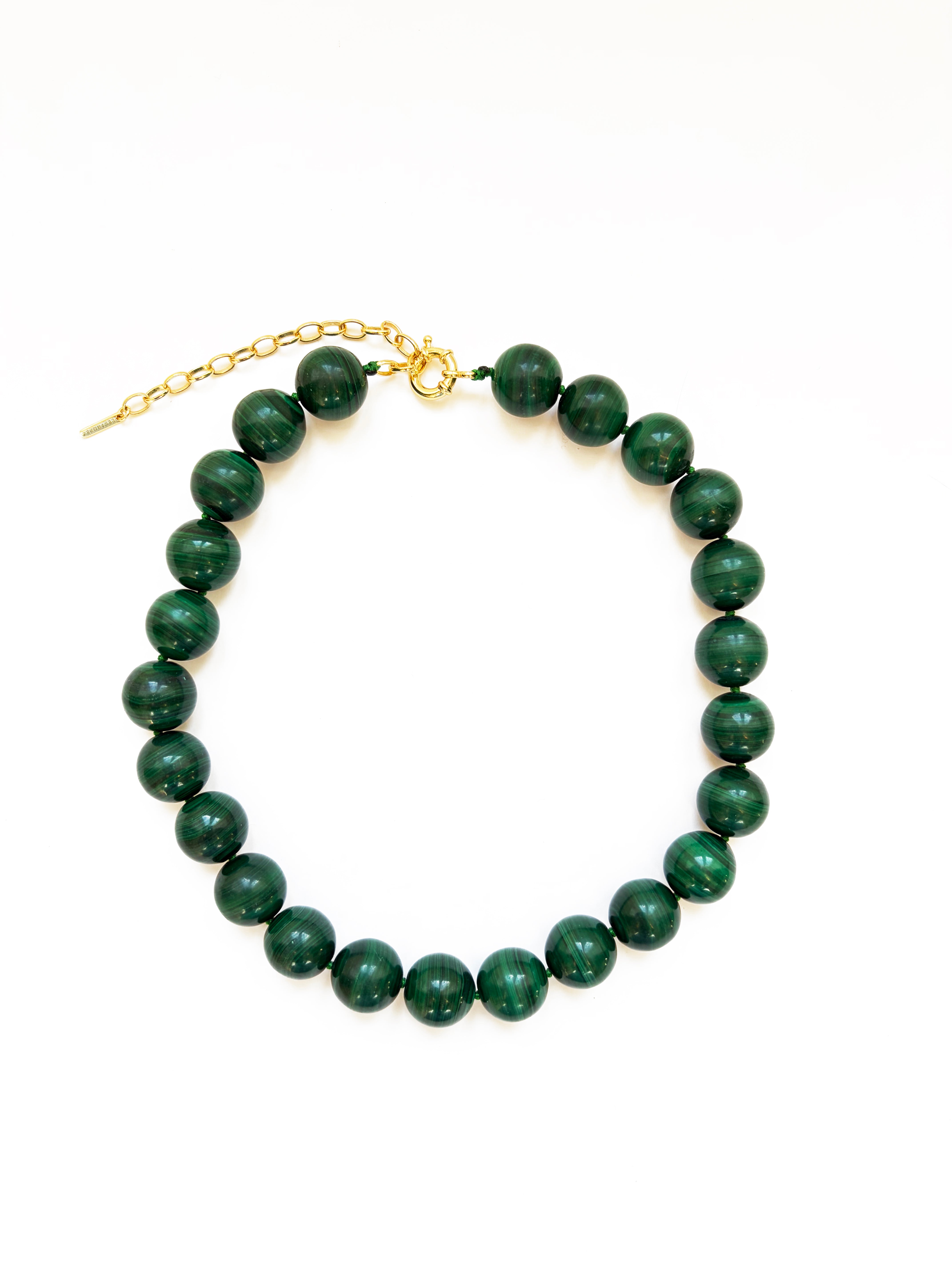 LaGina collana in malachite