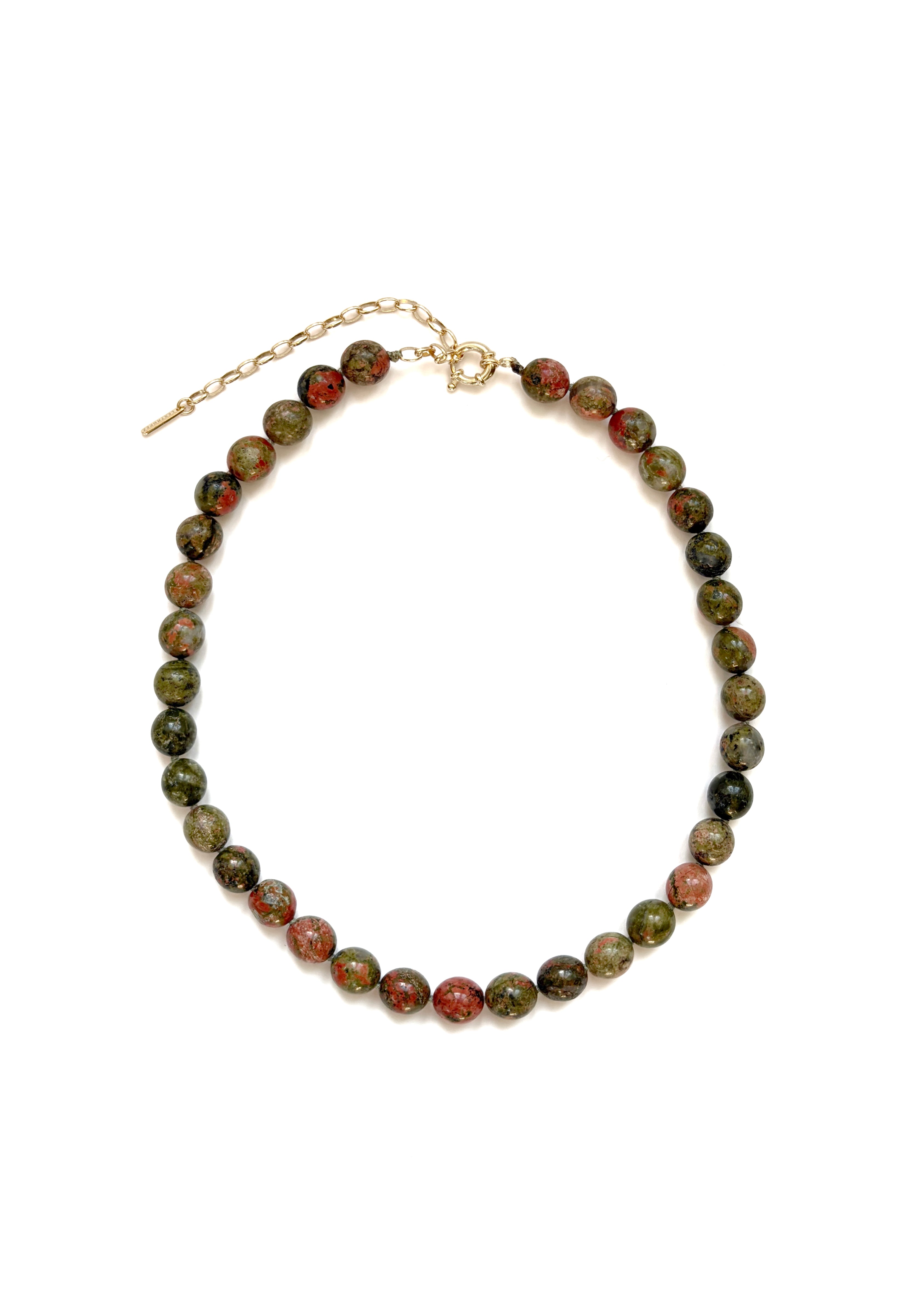 LaGina collana in unakite
