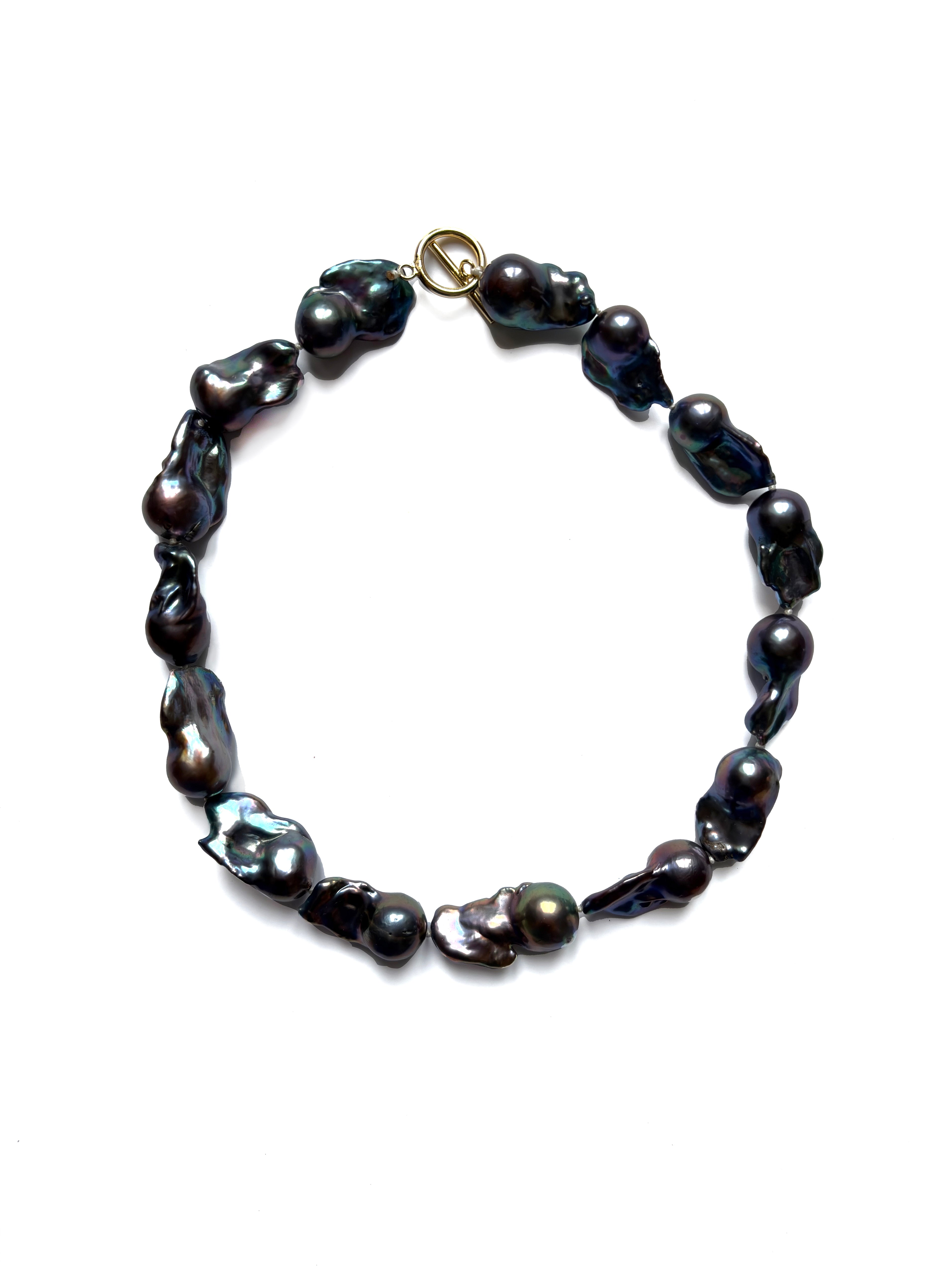 LaChloe in perle barocche nere